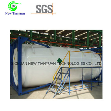 800m3 / H Gas Supply Liquefied Natural Gas Medium Tank Container